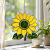 Acryl Sonnenblume Suncatcher Fenster Dekoration 9-30 cm