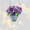 Acryl Fensterbehang Violette Blume Februar Geburtsmonat Blumen Sonnenfänger Geschenk